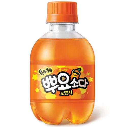 팔도 뿌요소다 오렌지 245ml