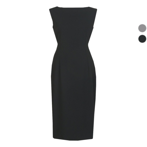 비비드 시크릿가너 여성 로우 봄여름 슬리브리스 정장 원피스 569371