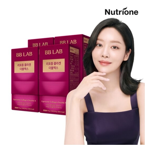 뉴트리원 비비랩 비비랩 리포좀 콜라겐 더블엑스 14포 (4개)