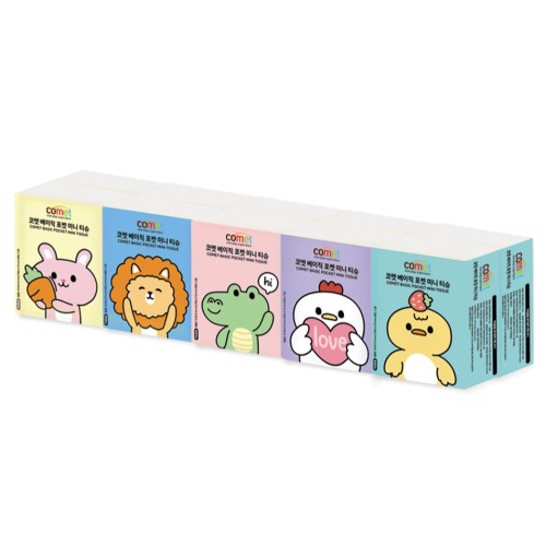 코멧 베이직 포켓 미니 티슈 10매 (10입)이미지입니다. 누르면 해당 게시물로 새창이동합니다.