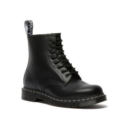 닥터마틴 Dr.Martens 1460 블랙 스무스 화이트 스티치 24758001 141553091