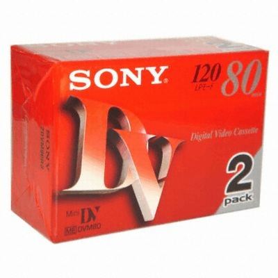 SONY MiniDV 6mm DVM80R3 80분 DV테이프 (3개)