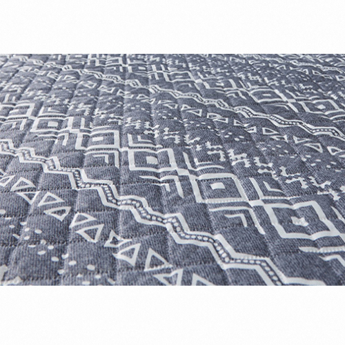 무자계 엔틱 그레이 전기요 (싱글, 100x180cm)_이미지