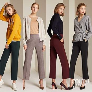  꾸뜨제이 19FW 탄성 슬랙스 4종 상품이미지