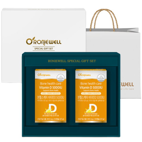 �δ��� ���ｺ�ɾ� ��Ÿ��D 5000IU 90ĸ�� 2���� ��Ʈ