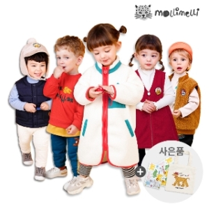  몰리멜리 베리굿 자수 골지 레깅스