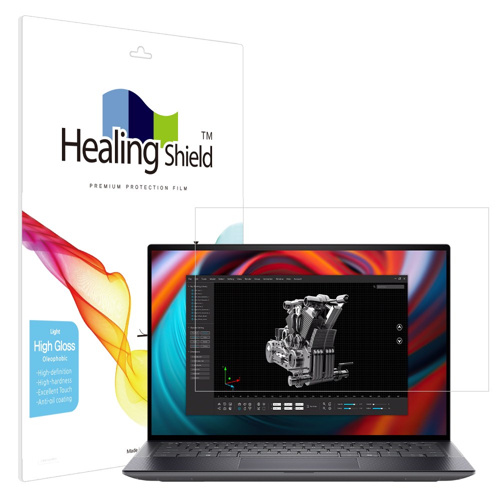 폰트리 힐링쉴드 델 프리시전 5490 올레포빅 Light 액정보호필름_이미지