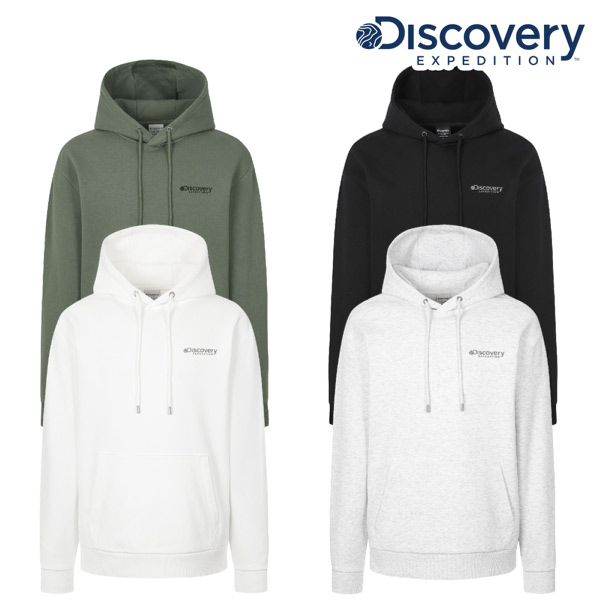  디스커버리 익스페디션 덴버 스몰로고 후드티셔츠 DXHD33051-BKS