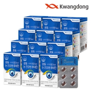 광동생활건강 눈건강엔 루테인 500mg 30캡슐 (12개)_이미지