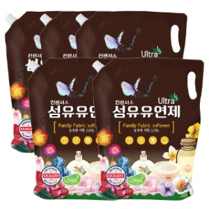 고농축 섬유유연제 리필 베이비로션향 2.05L