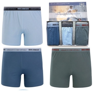 주니어 로터스 에어로쿨 남성사각팬티 3종세트 트렁크_