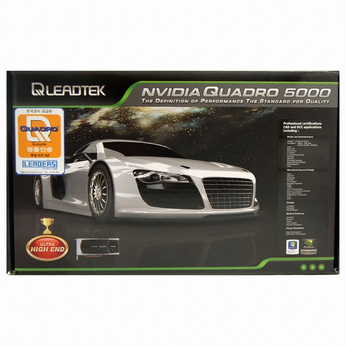 NVIDIA 쿼드로 5000 D5 2.5GB 리더스시스템즈_이미지