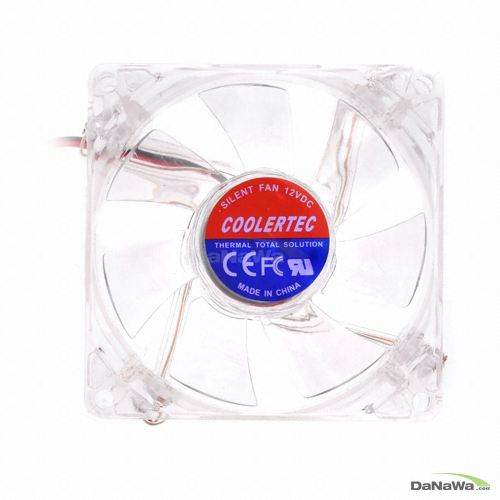 COOLERTEC CT-8025-4P (레드)_이미지