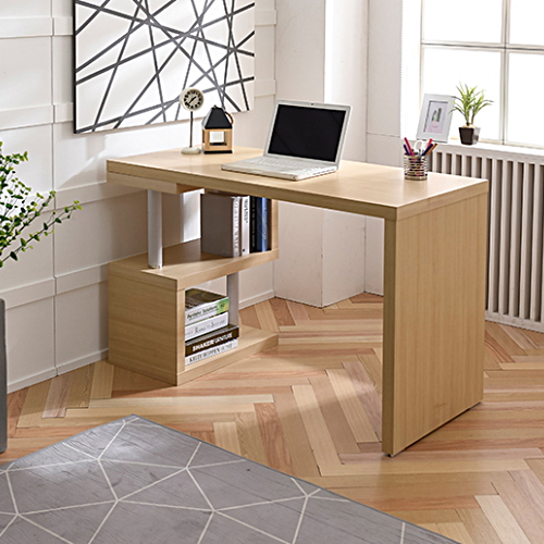 셀레스타 워너비 책상+2단 소형 책장 세트 (1600x550)_이미지