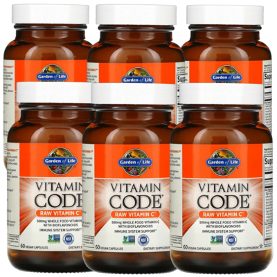 가든오브라이프 비타민코드 로우 비타민C 60캡슐 (6개)