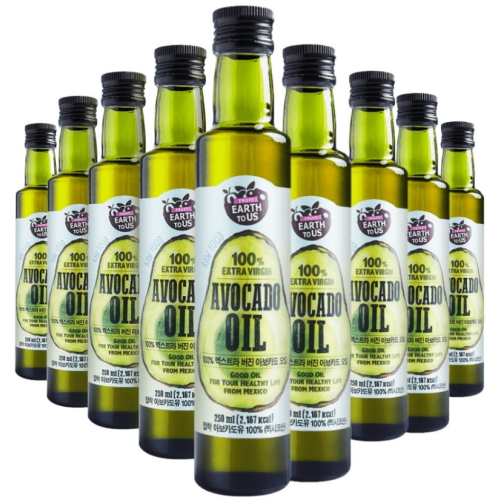 종근당건강 어스투어스 100% 엑스트라 버진 아보카도 오일 250ml (9개)_이미지