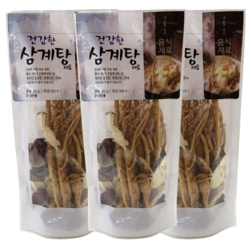 건강한 삼계탕재료 110g
