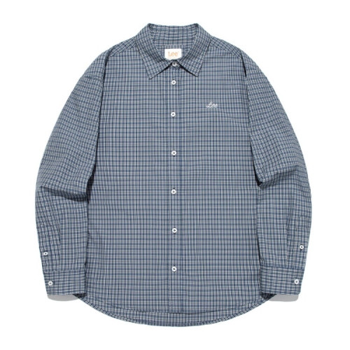LEE 우먼 세미 오버핏 셔츠 체크 LE2503SH60CK