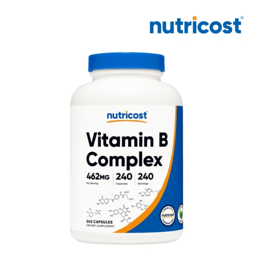 뉴트리코스트 비타민B 복합체 462mg 240캡슐이미지입니다. 누르면 해당 게시물로 새창이동합니다.