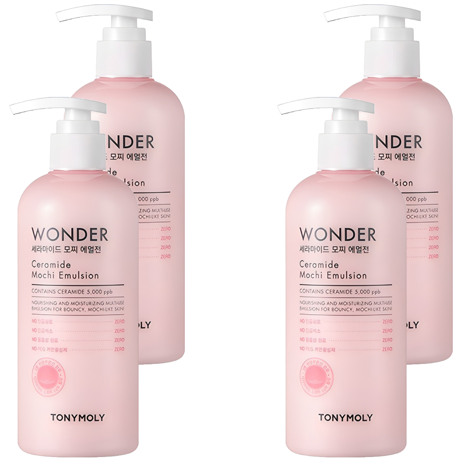 토니모리 원더 세라마이드 모찌 에멀젼 300ml (4개)_이미지
