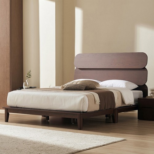 웨스트프롬 프린스 원목 평상형 LED침대 K (바다독립)_이미지