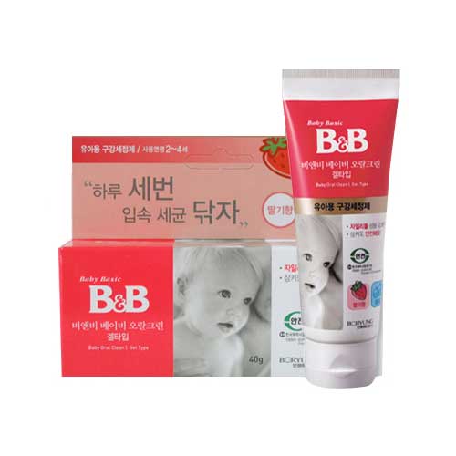  B&B 2006 비앤비 베이비 오랄크린 겔타입 2단계 40g [1개]