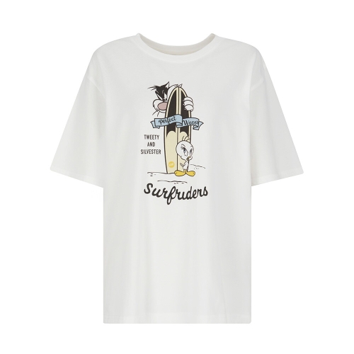 피그먼트 메르시앤 에스 루니툰즈 아트웍 코튼 티셔츠 MC4STW3