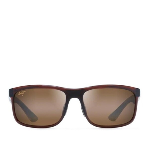 마우이짐 트랜스루센트 루트비어 렉탱귤러 선글라스 Huelo H449-01