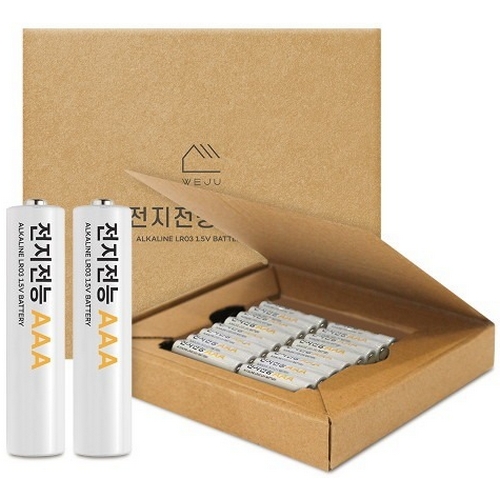 위주 전지전능 알카라인 AAA (벌크) (64개)