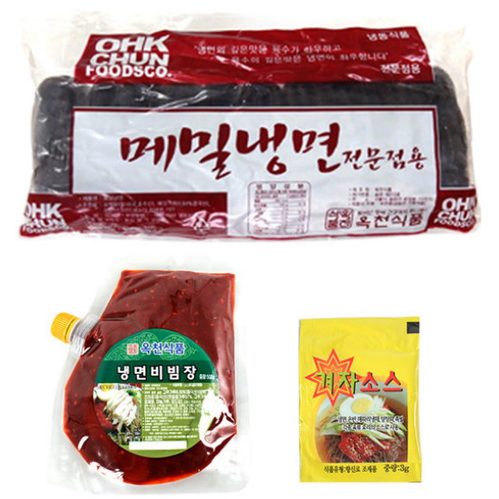 옥천식품 메밀 비빔냉면 250g (10개)_이미지