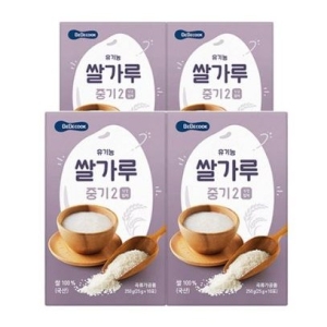 베베쿡 유기농 쌀가루 중기2 250g