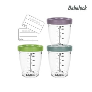 베베락 포네르 트라이탄 이유식용기 240ml (3개)_이미지