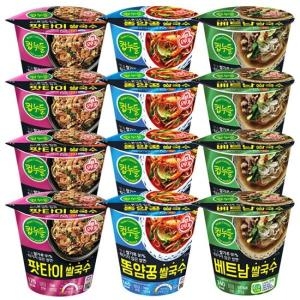 오뚜기 컵누들 쌀국수 12개 베트남 팟타이 얌꿍_이미지
