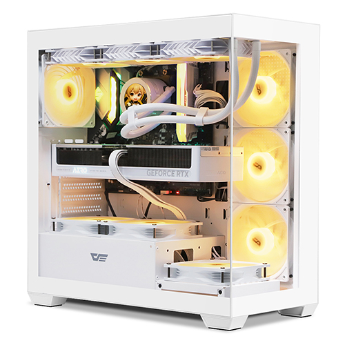 darkFlash DS900 ARGB 강화유리 (화이트)_이미지