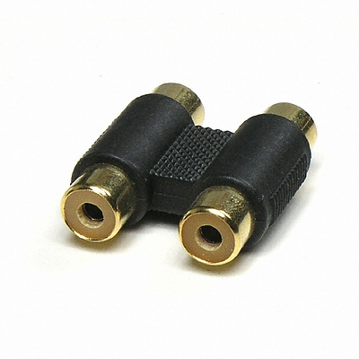 라이트컴 COMS RCA 3열 (F/F) 검정