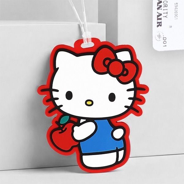 헬로키티 애플 러기지 네임택 H788858