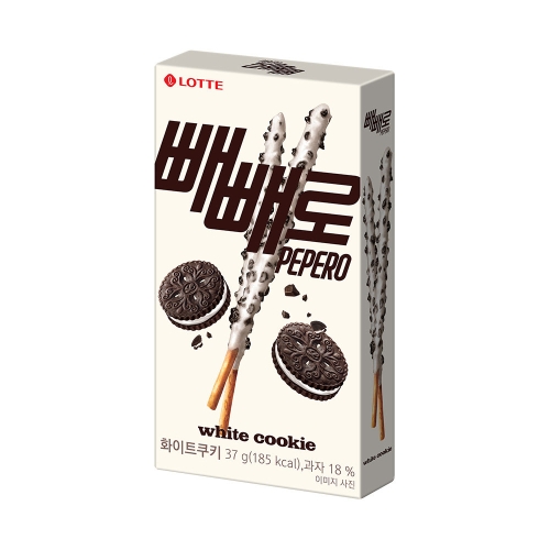 롯데제과 화이트쿠키 빼빼로 37g (35개)