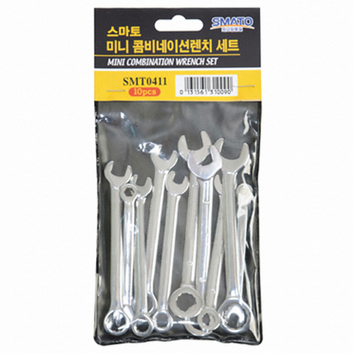 미니 콤비네이션 렌치 세트 SMT0411 (10pcs)