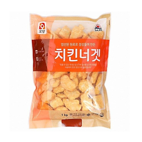 사조오양 치킨너겟 1kg (4개)_이미지