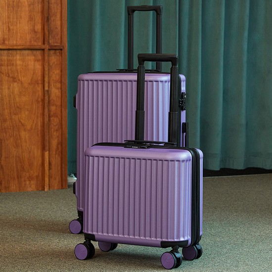 루키 확장형 캐리어 2P 세트 16+24형 (라일락)