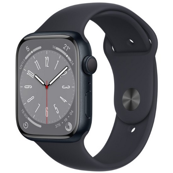 APPLE 워치 시리즈8 45mm 미드나이트 알루미늄이미지입니다. 누르면 해당 게시물로 새창이동합니다.
