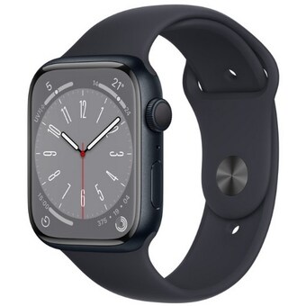 APPLE <b>워치</b> 시리즈<b>8</b> 45mm 미드나이트 알루미늄