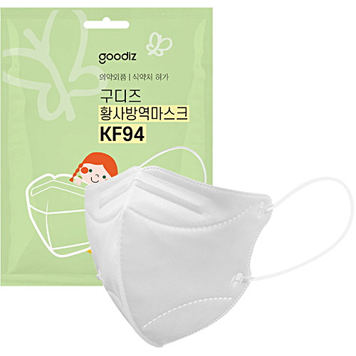 코리아마스크 구디즈 황사방역 마스크 KF94 소형