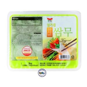 일미농수산 일가집 와사비쌈무 3kg