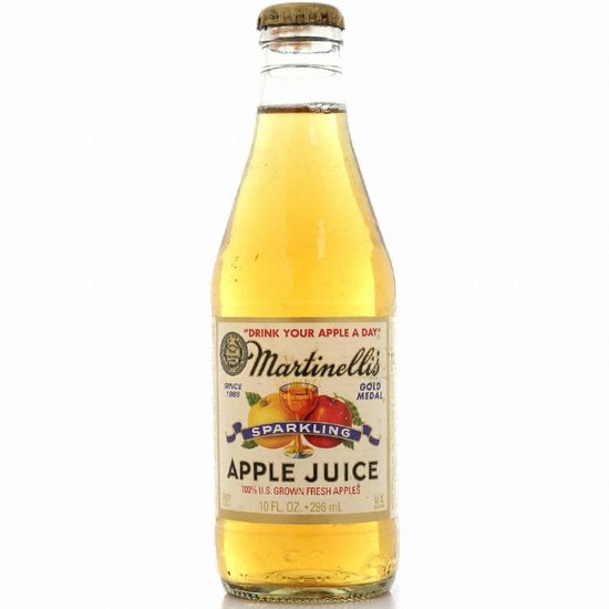 마르티넬리 골드메달 스파클링 애플쥬스 296ml (12개)_이미지