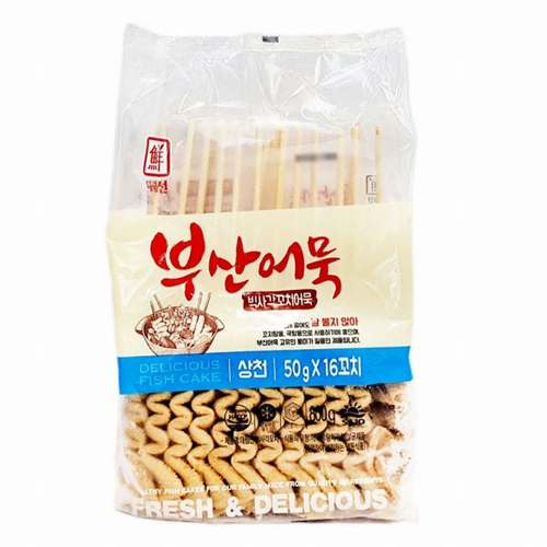 사조대림 대림선 부산어묵 빅사각꼬치어묵 상천 800g (5개)_이미지