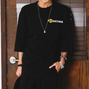 파파브로 모로엠 롱반팔 파이팅 반바지셋업가능 반팔 반팔티 DMS-TSH-Q42853_이미지