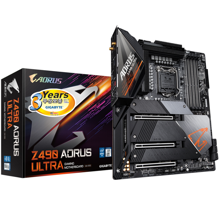 GIGABYTE Z490 AORUS ULTRA 피씨디렉트_이미지
