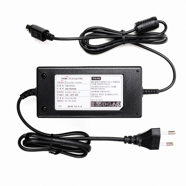 �����ӵ�Ʈ 12V 5A 4�� ����Ÿ�� POS DVR ȣȯ �����