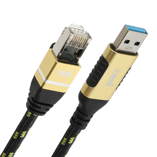 리버네트워크 NEXI NX-UA-RJ45 USB 3.0 to RJ45 케이블 (2m, NX-UA-RJ45-020M)_이미지